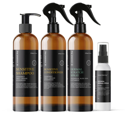 Dermal Scratch Spray for Dogs: Aloe Vera, Calendula & Vitamin E